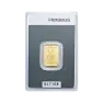 5 gram goudbaar Heraeus voorkant