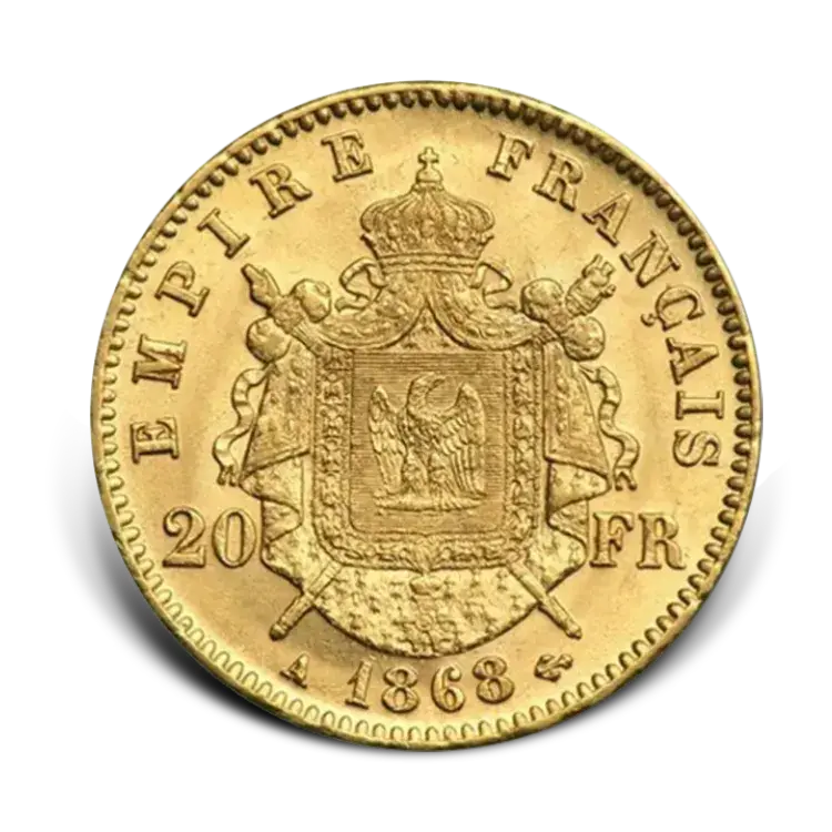 Gold 20 Francs France front