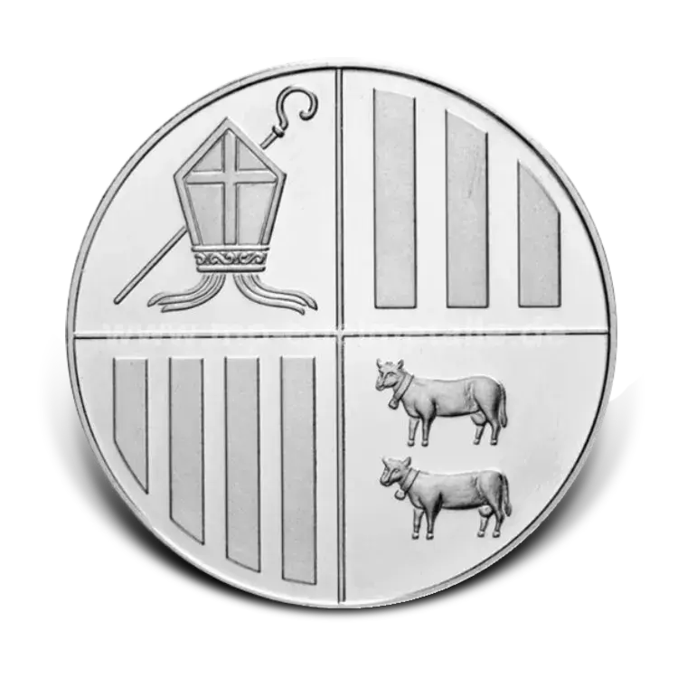 1 kilo silver Andorra Eagle coin front