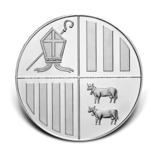 1 kilo silver Andorra Eagle coin front