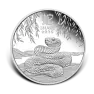 1 troy ounce zilveren Lunar III Year of the Snake 2025 voorkant