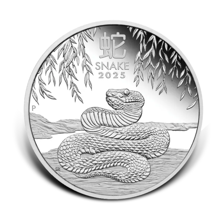 Buy 1 kilo silver Lunar coin | 2025 Year of the Snake