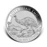 1 troy ounce zilveren Australian Emu munt 2026 voorkant