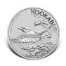 1 troy ounce zilveren Kookaburra munt 2026 voorkant