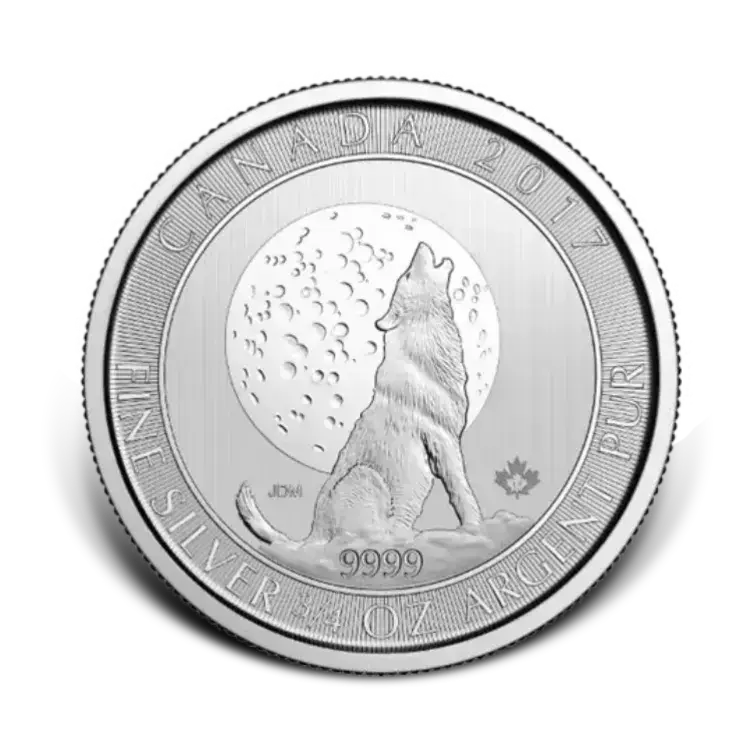 3/4 troy ounce silver coin various mints angle 2