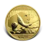 8 gram goud Panda munt 2016 voorkant