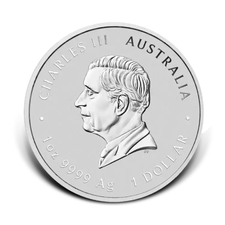 1 troy ounce silver Lunar III coin - Year of the Goat 2027 back