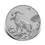 1 troy ounce platina Lunar III Year of the Goat 2027 voorkant