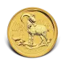 1 troy ounce gouden Lunar II Year of the Goat 2015 front