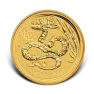 1 troy ounce gold Lunar II Year of the Snake 2013 front