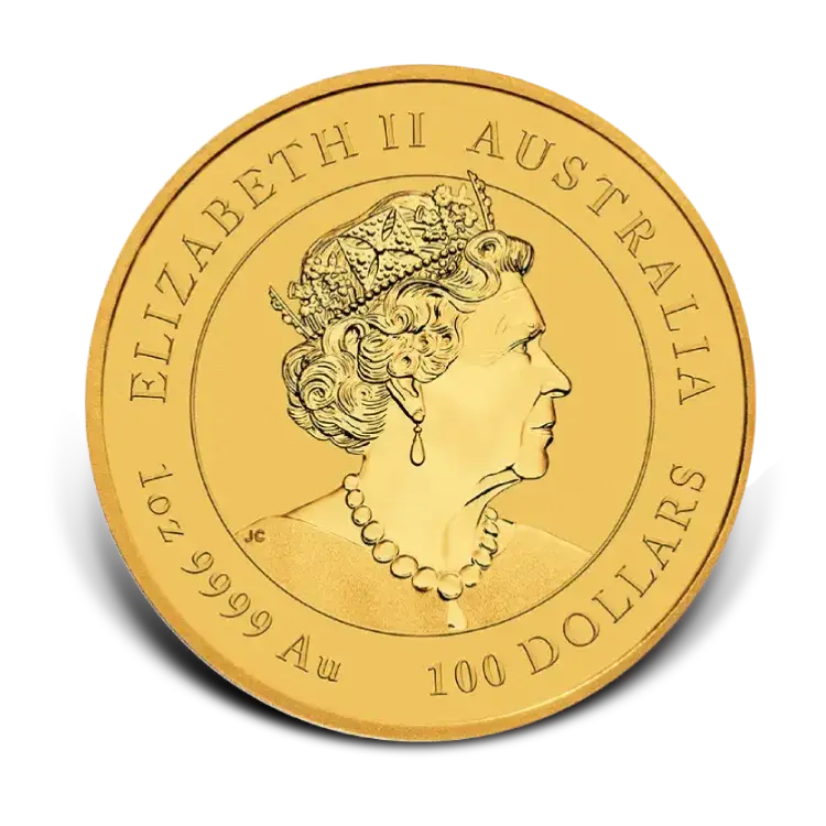 1 troy ounce gold coin Lunar Year of the Mouse 2020 back