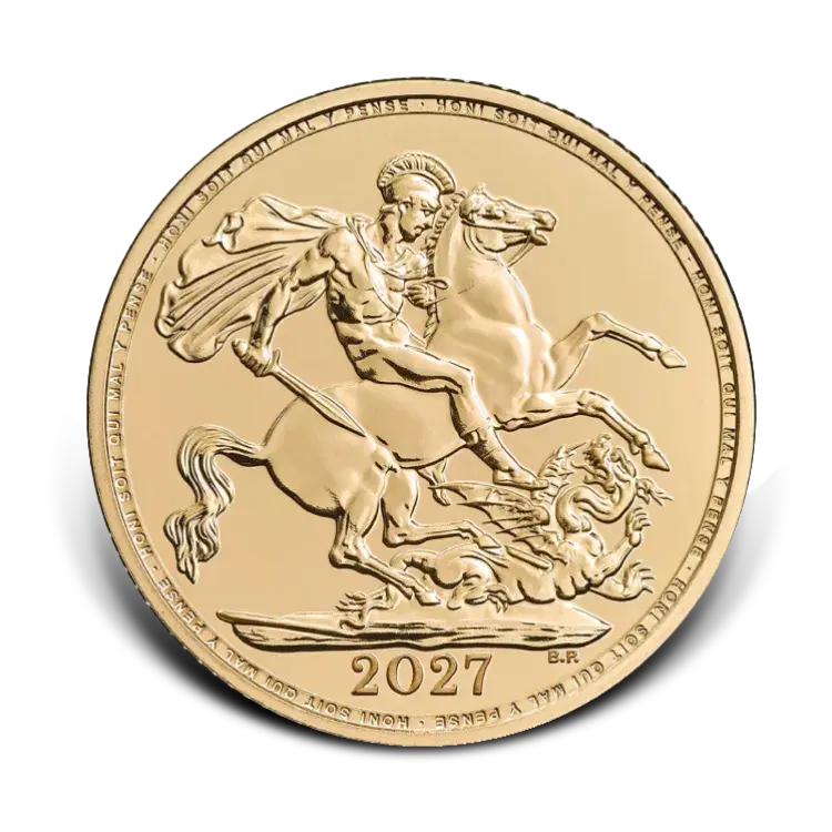 Gouden Sovereign 2027 voorkant