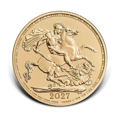 Gouden Sovereign 2027 voorkant