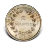 Gouden 2 Colones Costa Rica voorkant