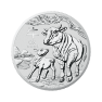 1 troy ounce zilveren munt Lunar 2021 voorkant