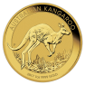 Gouden Kangaroo 2017 - 1 troy ounce puur goud voorkant