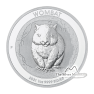 1 troy ounce zilveren munt Wombat 2021 voorkant