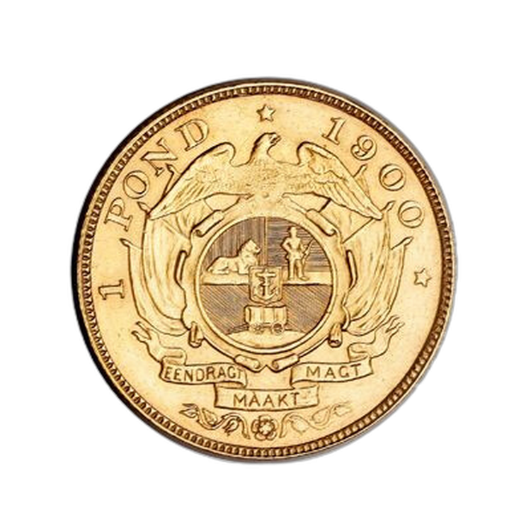 1 Pond gouden munt Zuid-Afrika front
