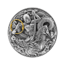 2 troy ounce zilveren munt Ne Zha zoon van de drakenkoning 2021 voorkant