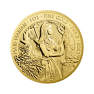 1 troy ounce gouden munt Maid Marian 2022 voorkant