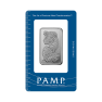 1 Troy ounce palladium baar Pamp Suisse voorkant