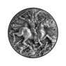 2 troy ounce zilveren munt Hemelvaart van Sleipnir 2022 voorkant