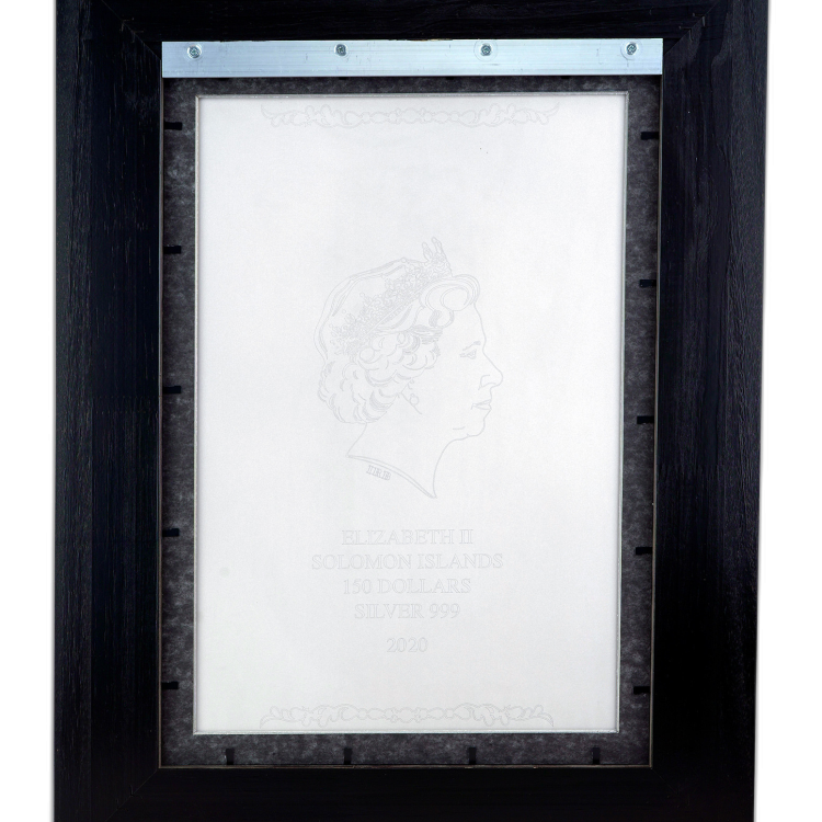 1.5 Kilo silver Sistine Madonna coin 2020 Proof front