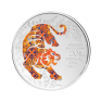 1 troy ounce zilveren Macao Lunar Year of the Tiger 2022 voorkant