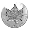 1 kilo zilveren munt Super incuse Maple Leaf 2021 voorkant