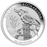 10 kilogram zilver Kookaburra munt 2016 voorkant