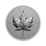 5 troy ounce zilveren munt Ultra High relief Maple Leaf 2022 voorkant