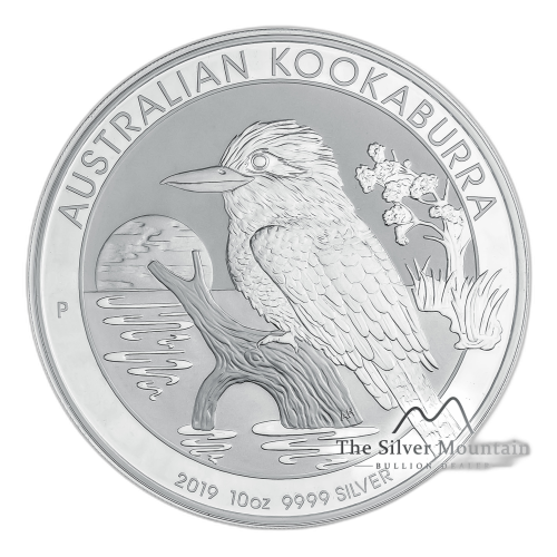 Gekleurde zilveren 10 troy ounce Lunar munt 2012 voorkant