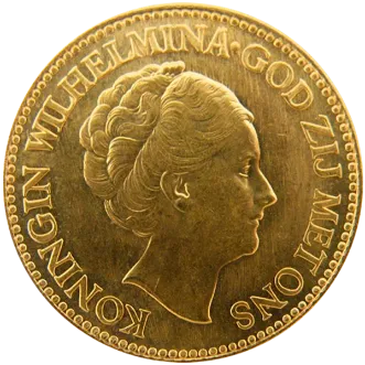 wilhelmina gold tientje