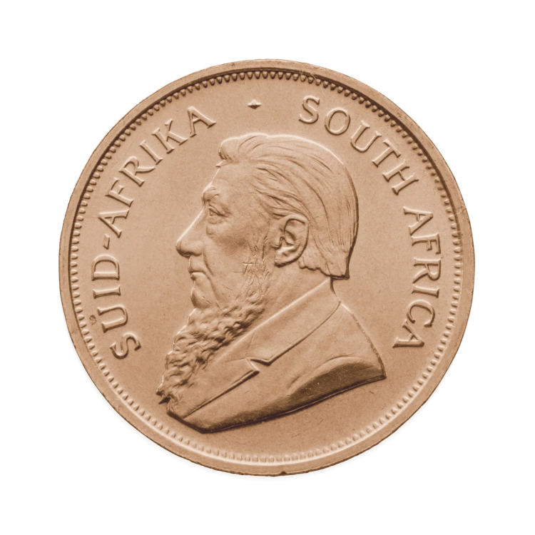 Ontwerp gouden Krugerrand munt