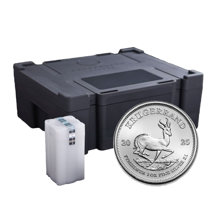 Zilveren Krugerrand munt