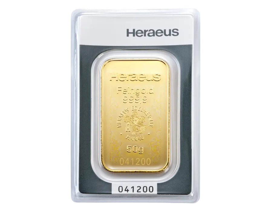 heraeus goudbaar