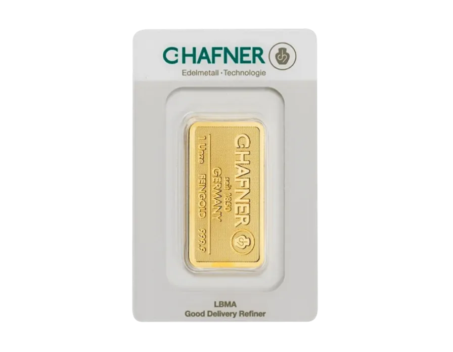 Buy 1 troy ounce gold bars